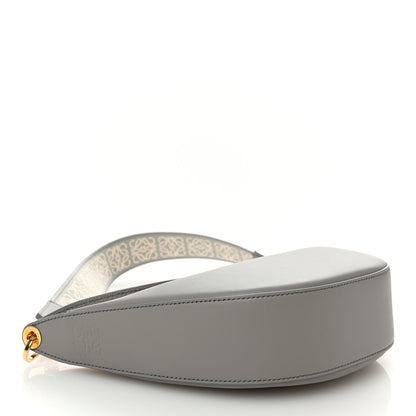 Loewe Satin Calfskin Jacquard Small Luna Bag Pearl Grey 4 of 11