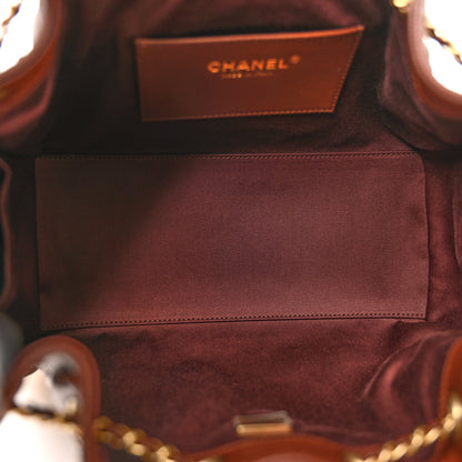 Chanel Caviar Quilted Small Chanel 25 Handbag Brown 5 of 10