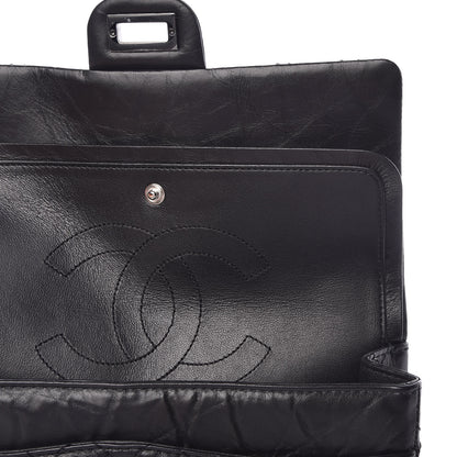 Chanel Aged Calfskin Quilted 2.55 Reissue 225 Flap So Black 13 of 13