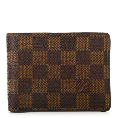 Louis Vuitton Damier Ebene Multiple Wallet 1 of 8
