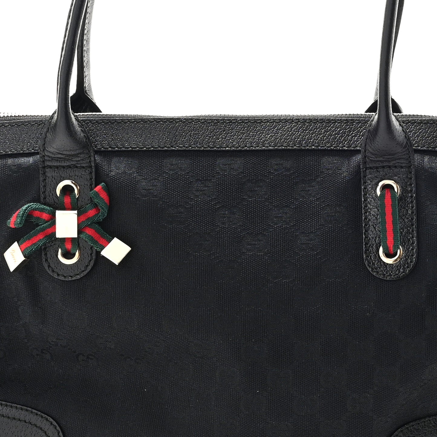 Monogram Medium Princy Tote Black