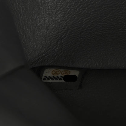 Chanel Caviar Quilted Maxi Double Flap Light Grey 7 of 9