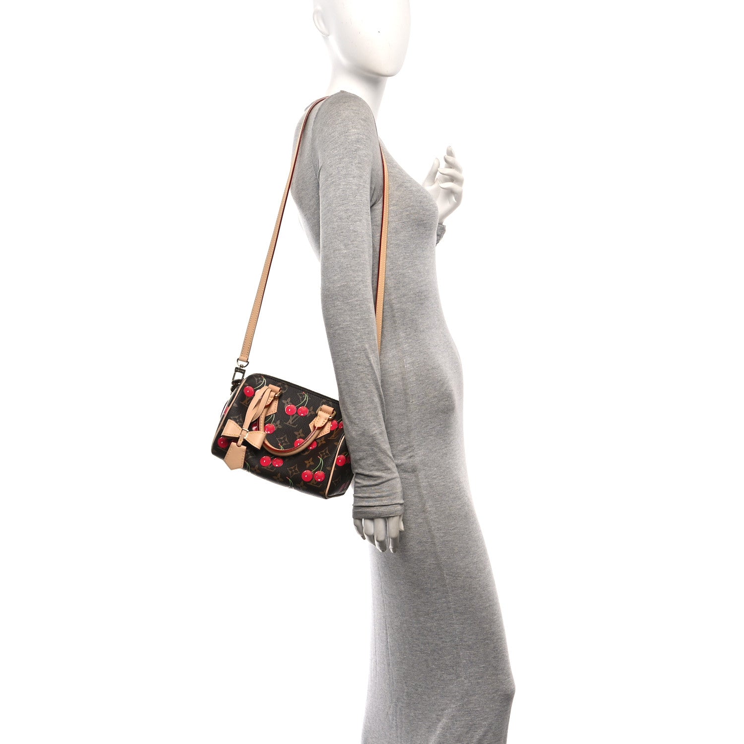 Louis Vuitton LV X TM Monogram Cerises Speedy Bandouliere 20 2 of 11