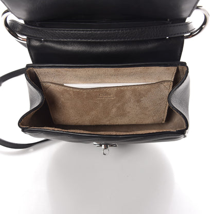 Chloe Calfskin Quilted Mini Drew Bijou Shoulder Bag Black 5 of 8