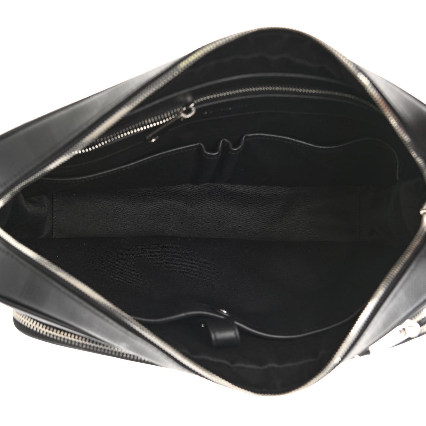 London Check Messenger Dark Charcoal