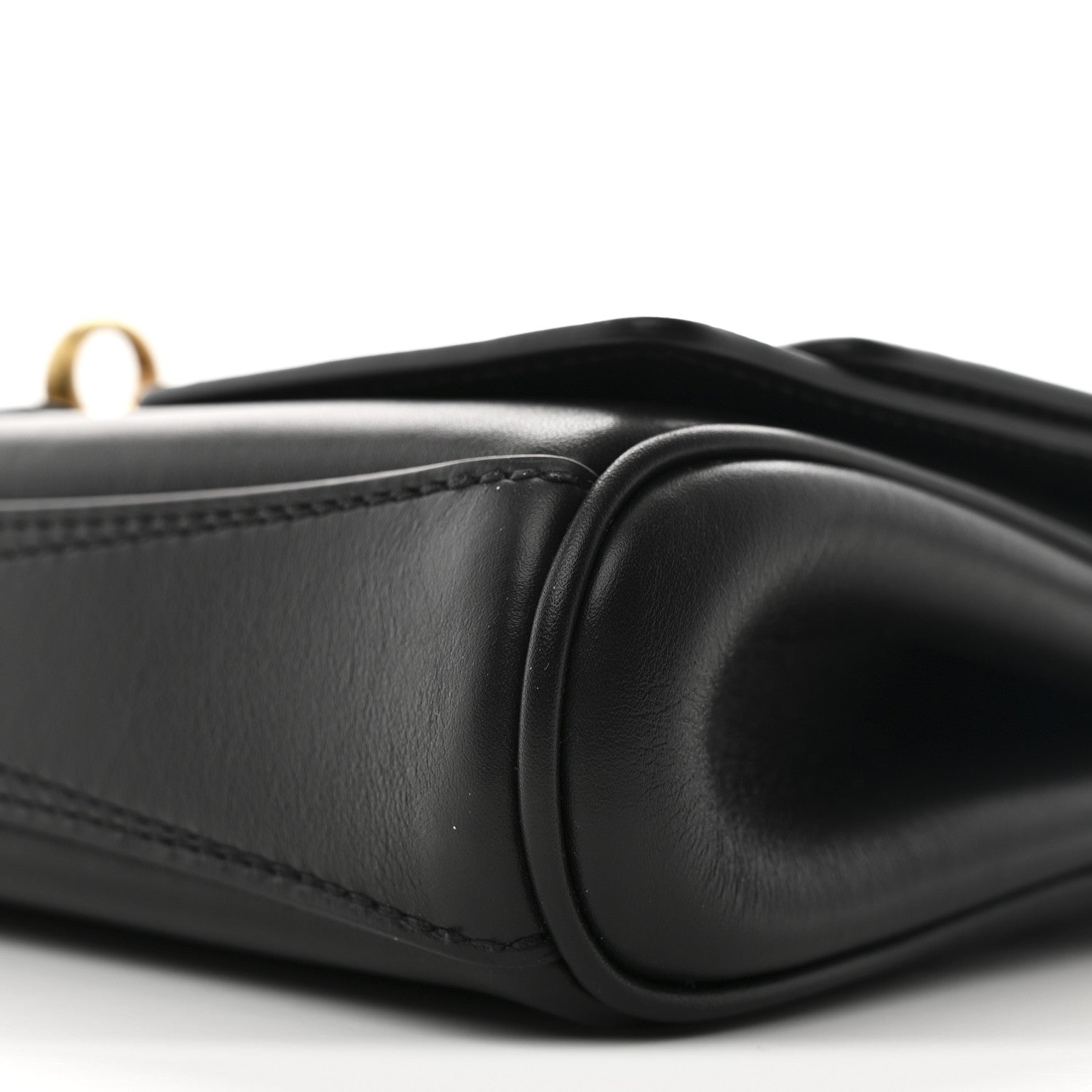Balenciaga Smooth Calfskin Small Bel Air Clutch On Strap Black 11 of 11