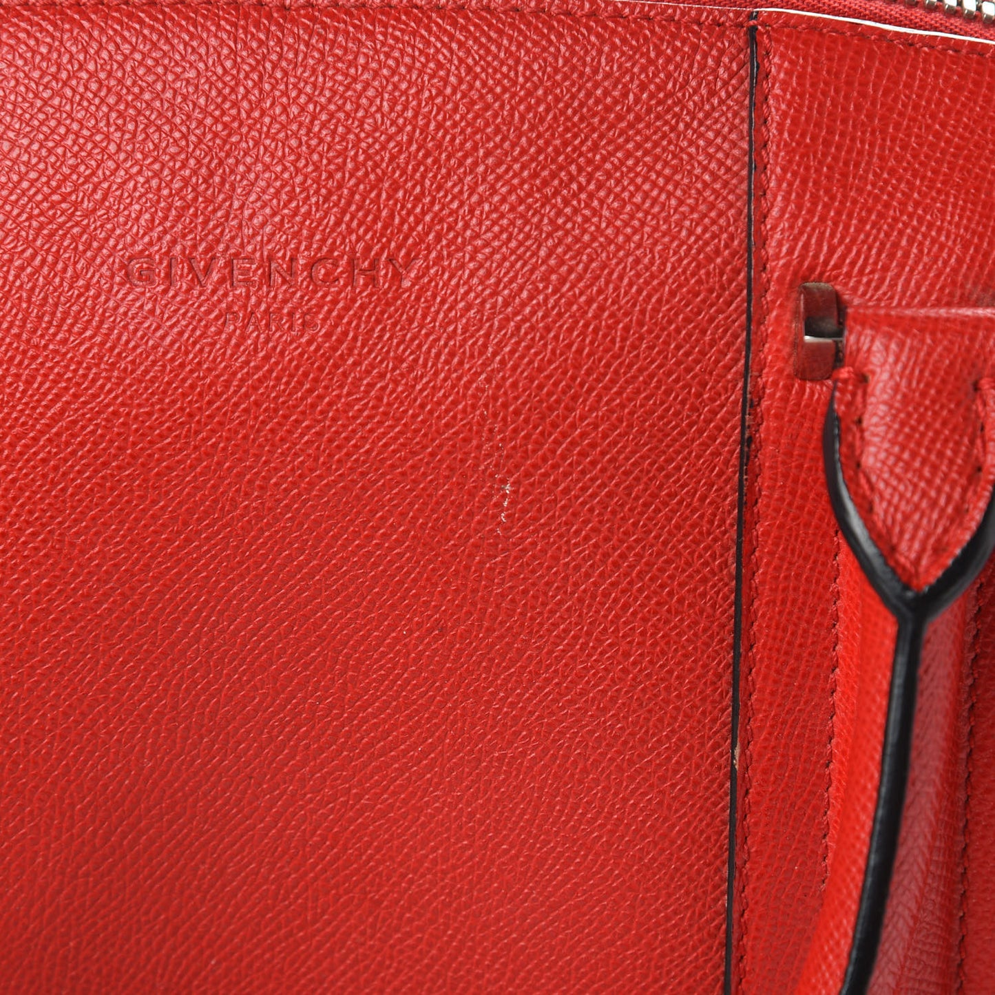 Calfskin Large Lucrezia Travel Bag Red