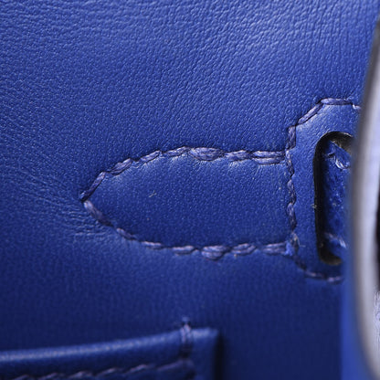 Hermes Epsom Mini Kelly Sellier 20 Bleu Electrique 19 of 35
