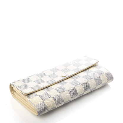 Louis Vuitton Damier Azur Sarah Wallet 4 of 11