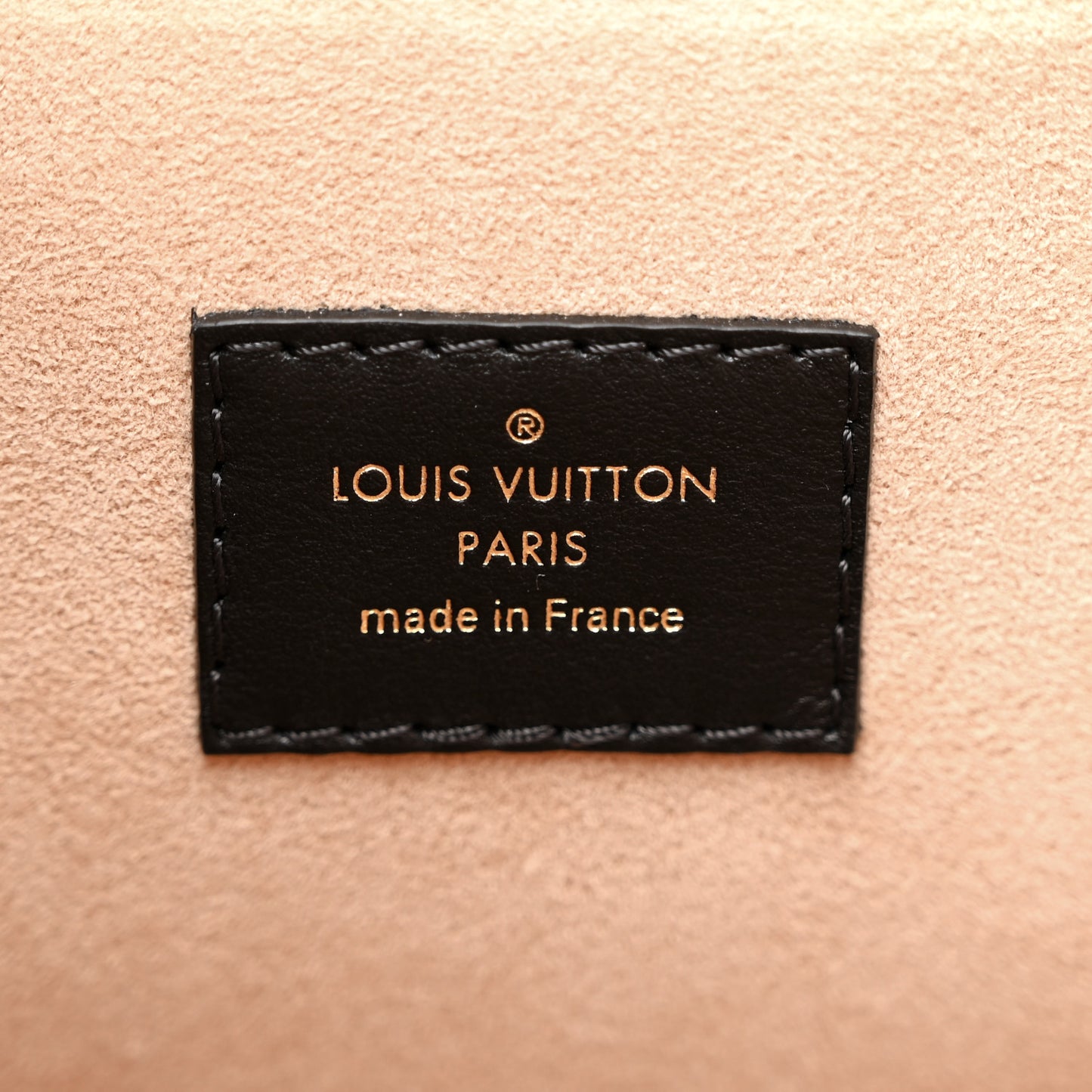 Calfskin Monogram On My Side MM Laurier Green Toffee Latte Beige