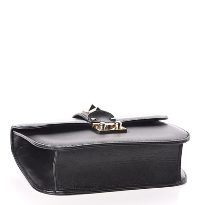 Valentino Garavani Vitello Small Glam Lock Rockstud Flap Black 5 of 12
