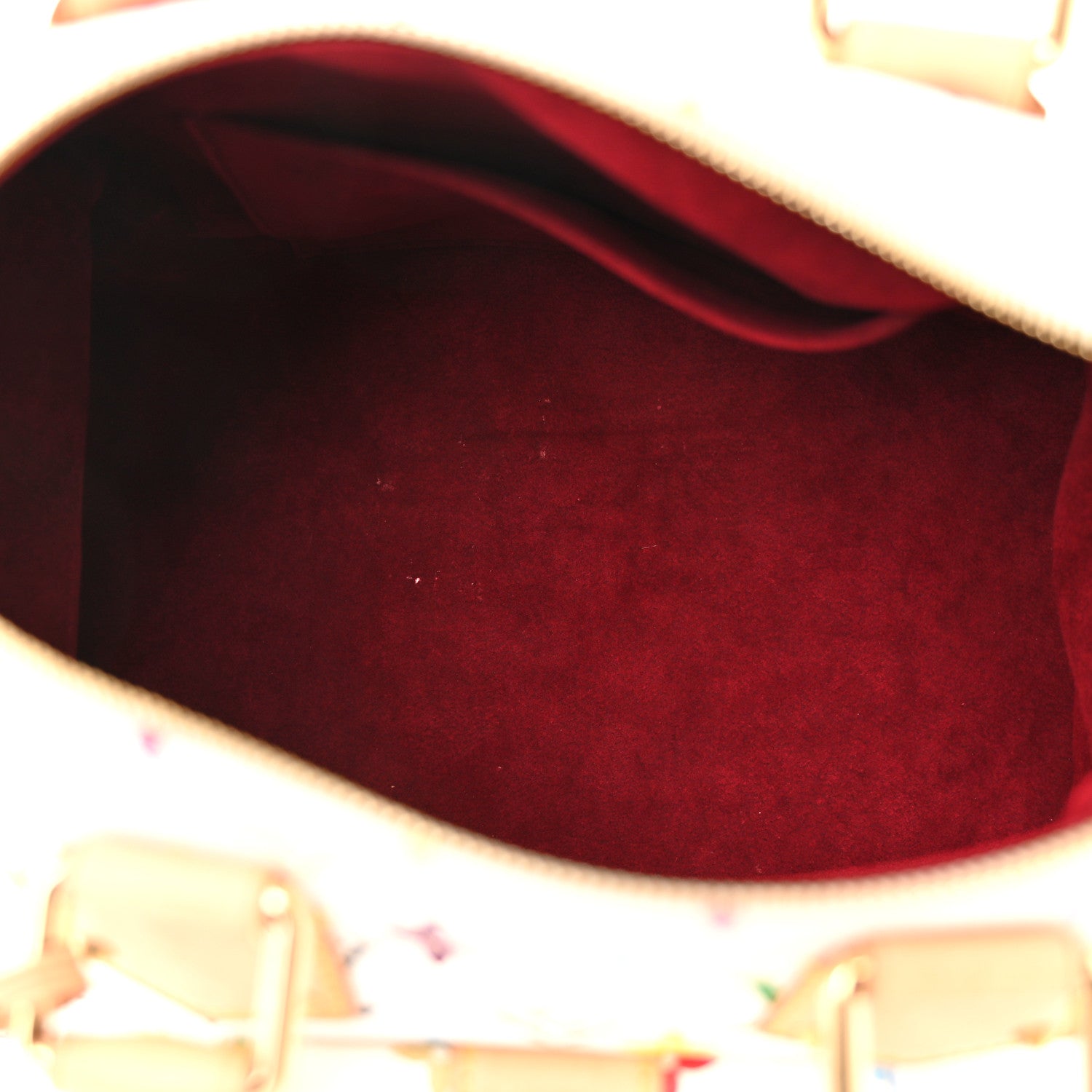 Louis Vuitton Monogram Multicolor Speedy 30 White 5 of 10