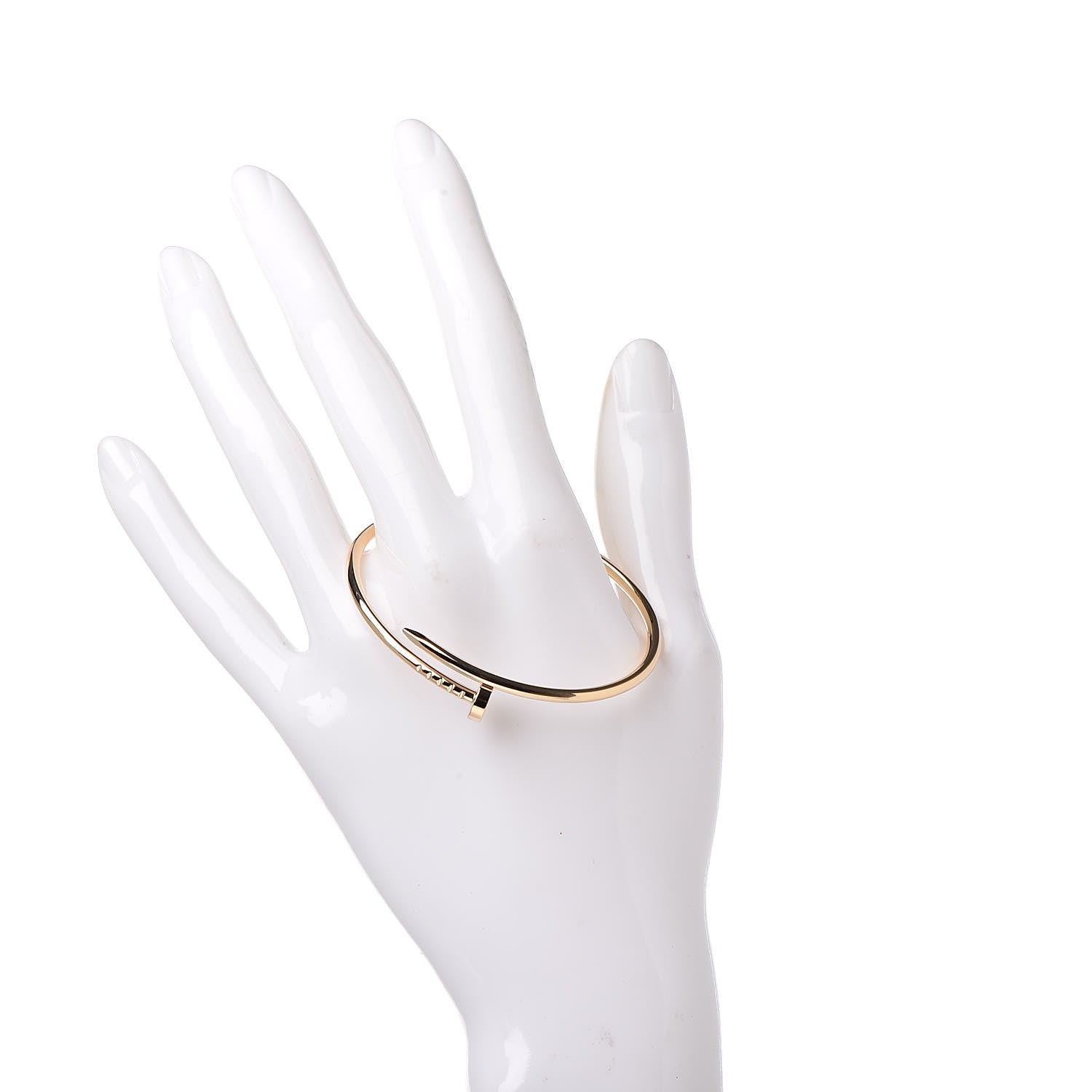 Cartier 18K Yellow Gold Small Juste Un Clou Bracelet 15 2 of 5