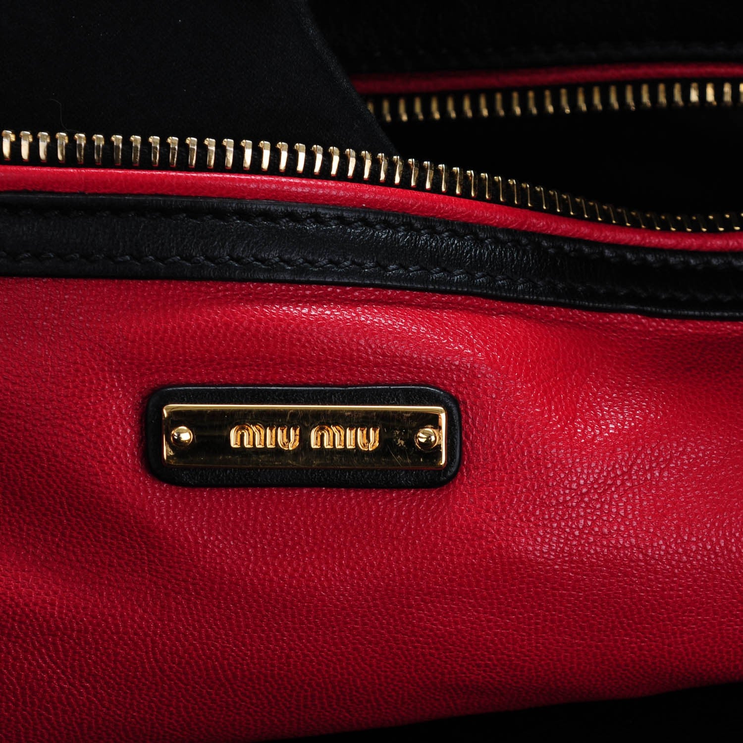 Miu Miu Nappa Sac Cloud Hobo Nero Black 6 of 7