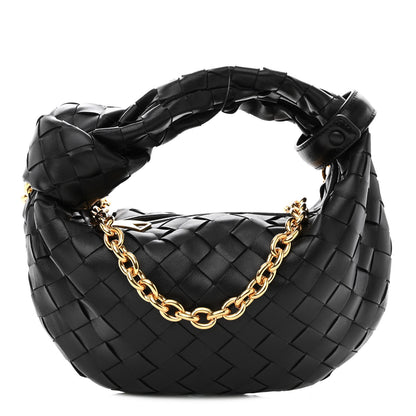 Bottega Veneta Nappa Intrecciato Mini Chain Jodie Black 1 of 9