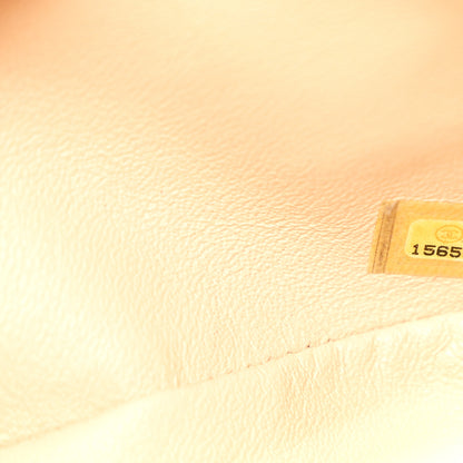 Chanel Caviar Quilted Jumbo Double Flap Beige 7 of 10