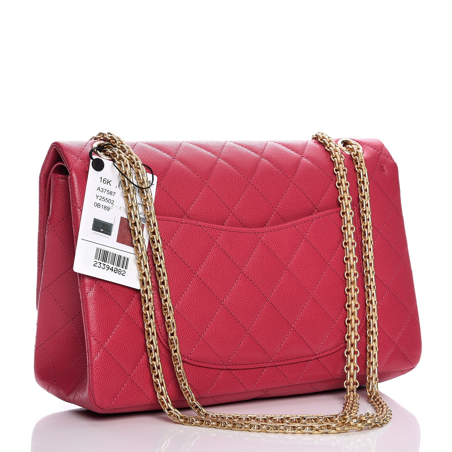 Caviar Quilted 2.55 Reissue 226 Flap Fuchsia