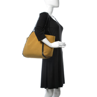 Stella McCartney Velvet Falabella Reversible Tote Black 3 of 18
