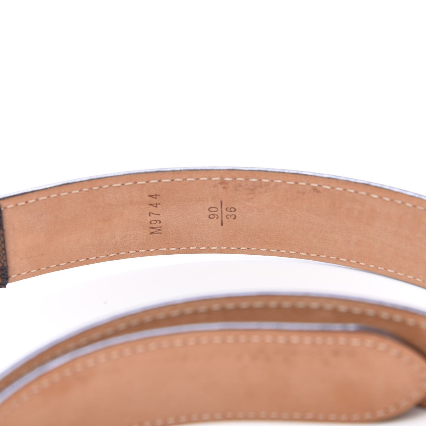 Damier Ebene Mini 25mm Belt 90 36