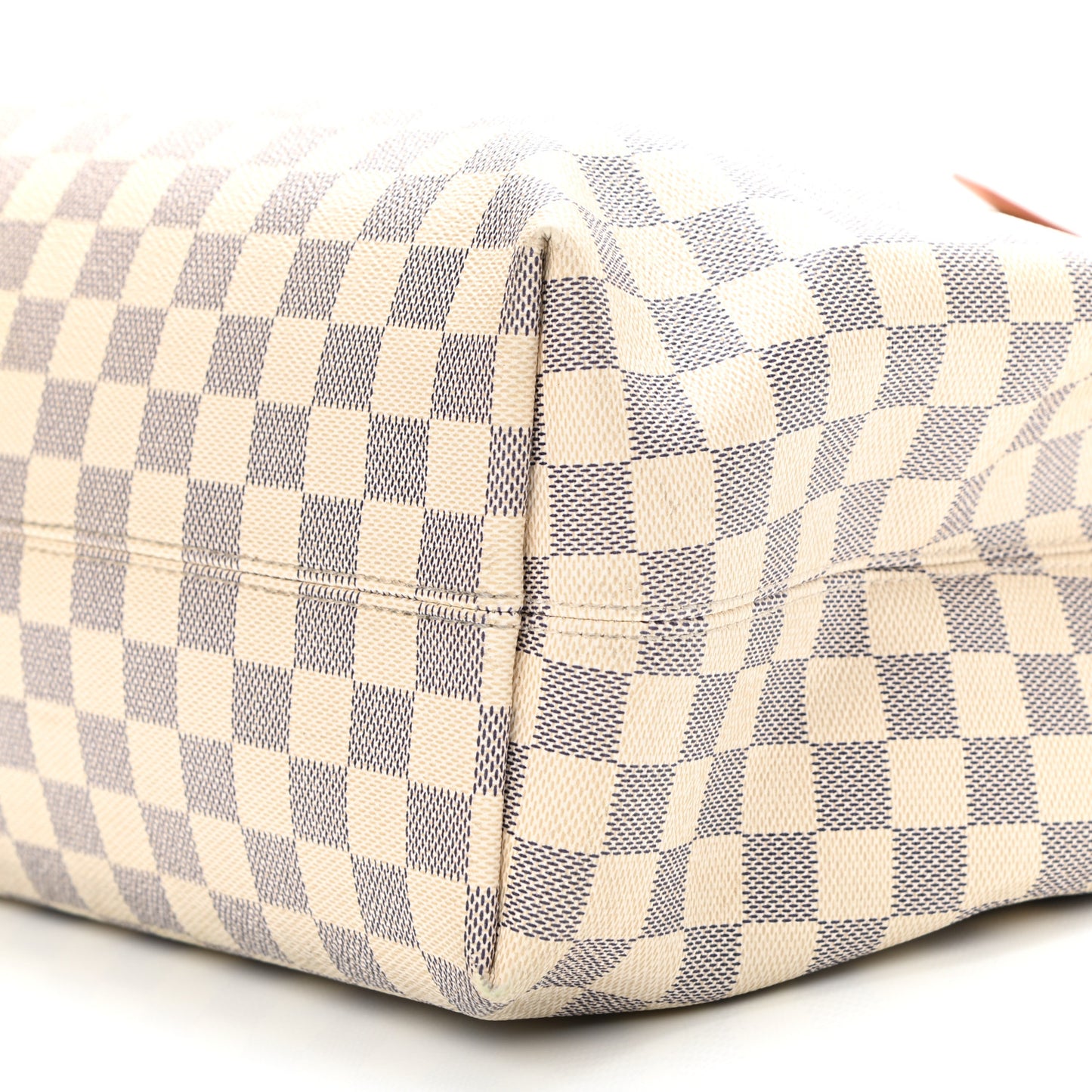 Damier Azur Graceful MM Rose Ballerine