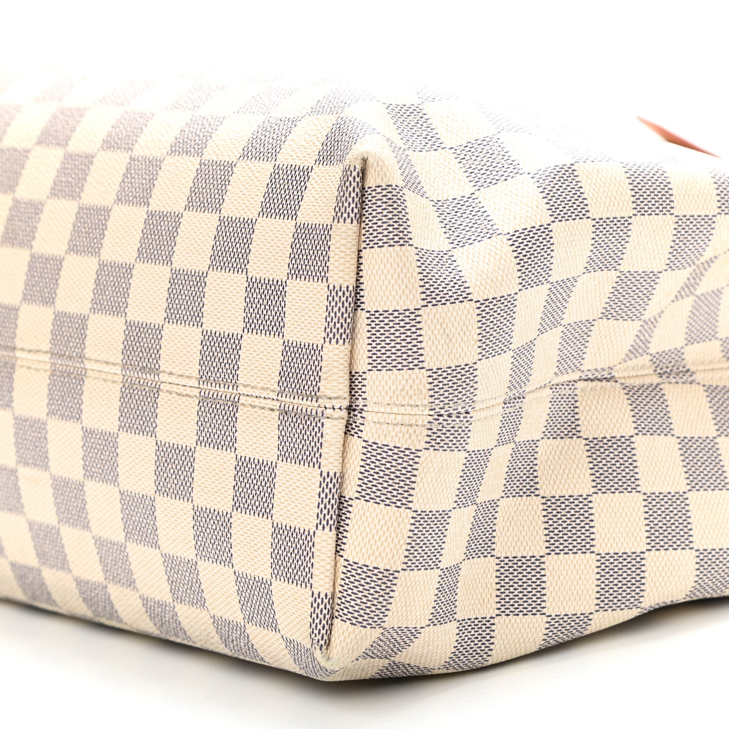 Louis Vuitton Damier Azur Graceful MM Rose Ballerine 10 of 12