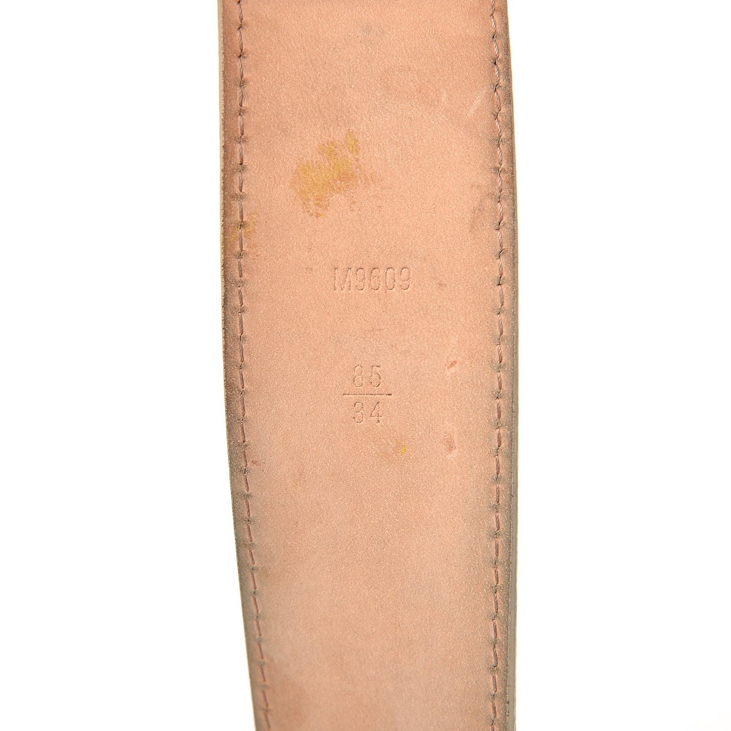 Damier Azur LV Initiales Belt 85 34