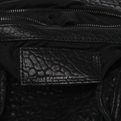 Alexander Wang Pebbled Lambskin Rockie Black Matte Black Hardware 3 of 15