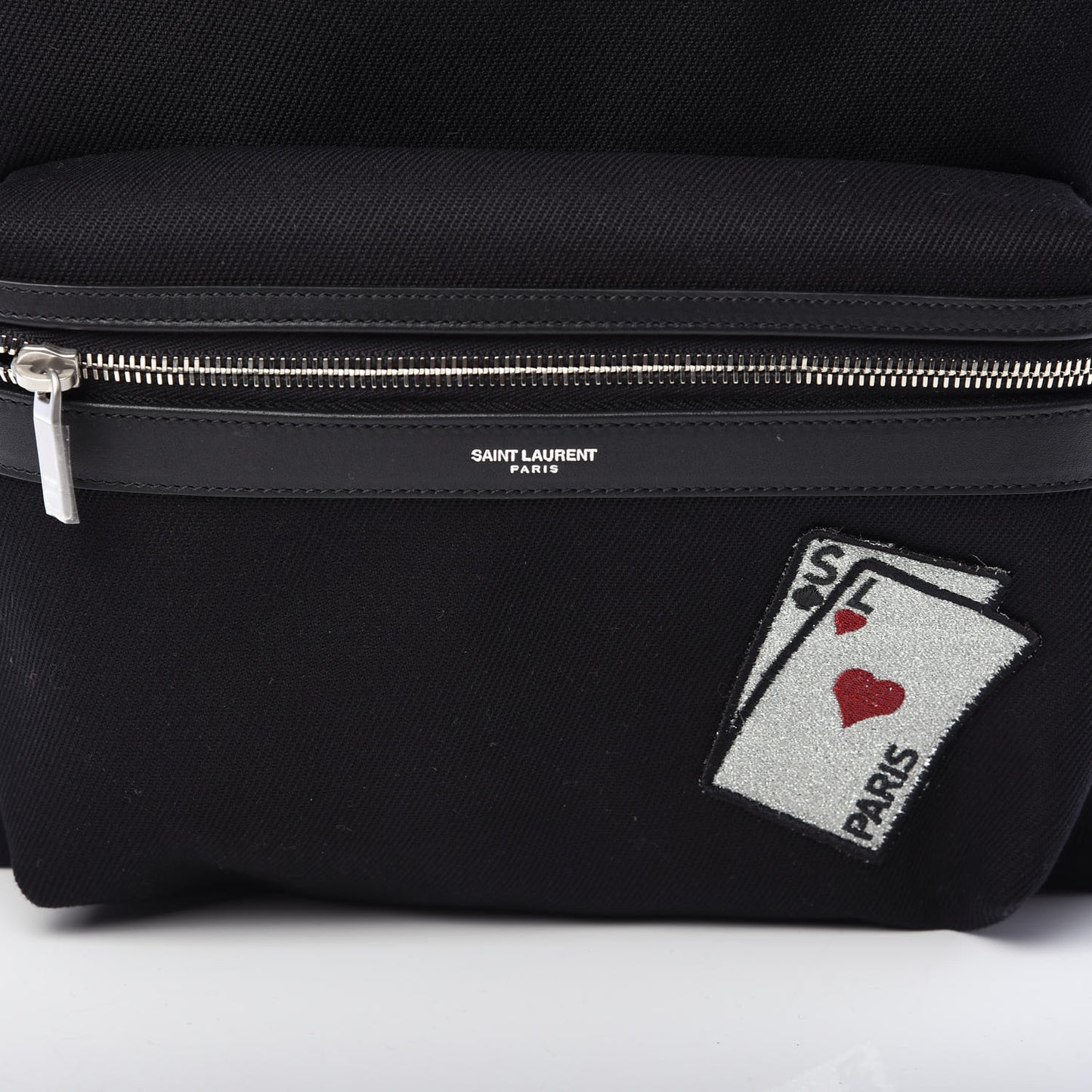 Canvas SL Playing Cards City Backpack Black