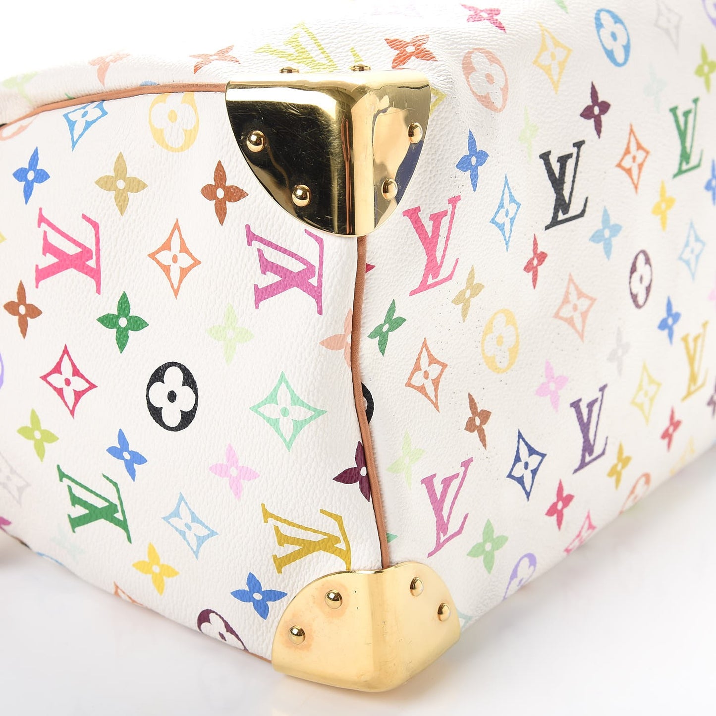 Monogram Multicolor Speedy 30 White