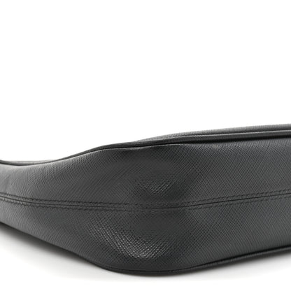 Prada Saffiano Lux Re-Edition 2005 Shoulder Bag Black 16 of 31