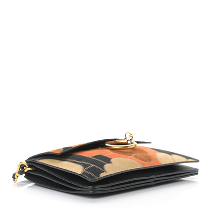 Chloe Suede Patchwork Medium Faye Shoulder Bag Desert 4 of 9
