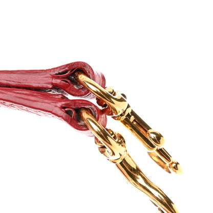 Saint Laurent Grained Calfskin Nano Sac De Jour Lipstick Red 12 of 13