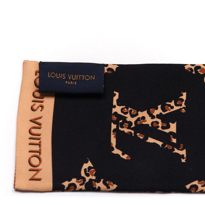 Louis Vuitton Silk Monogram Wild At Heart Bandeau Black 3 of 3