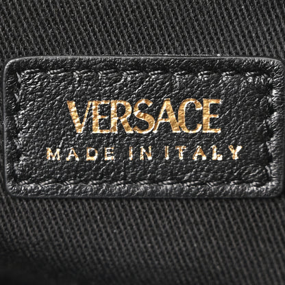 Versace Nappa Quilted Kleio Shoulder Bag Black 6 of 10