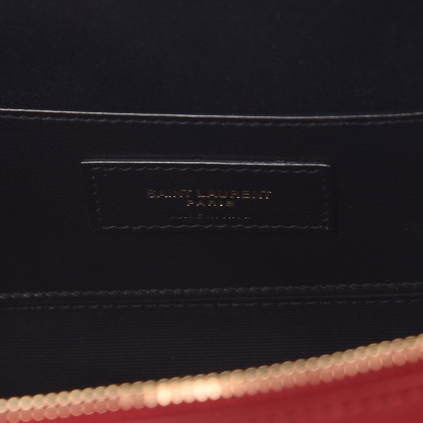 Lambskin Matelasse Vicky Monogram Belt Bag Eros Red