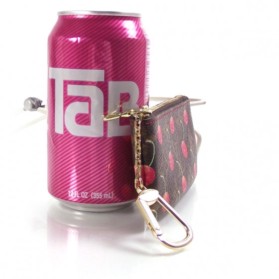 Cherry Monogram Cerises Key Cles Change Purse