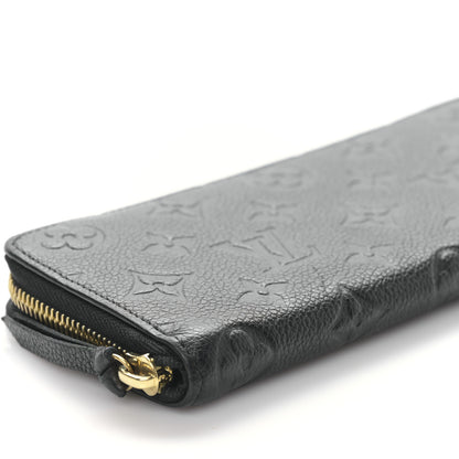 Louis Vuitton Empreinte Clemence Wallet Black 7 of 8