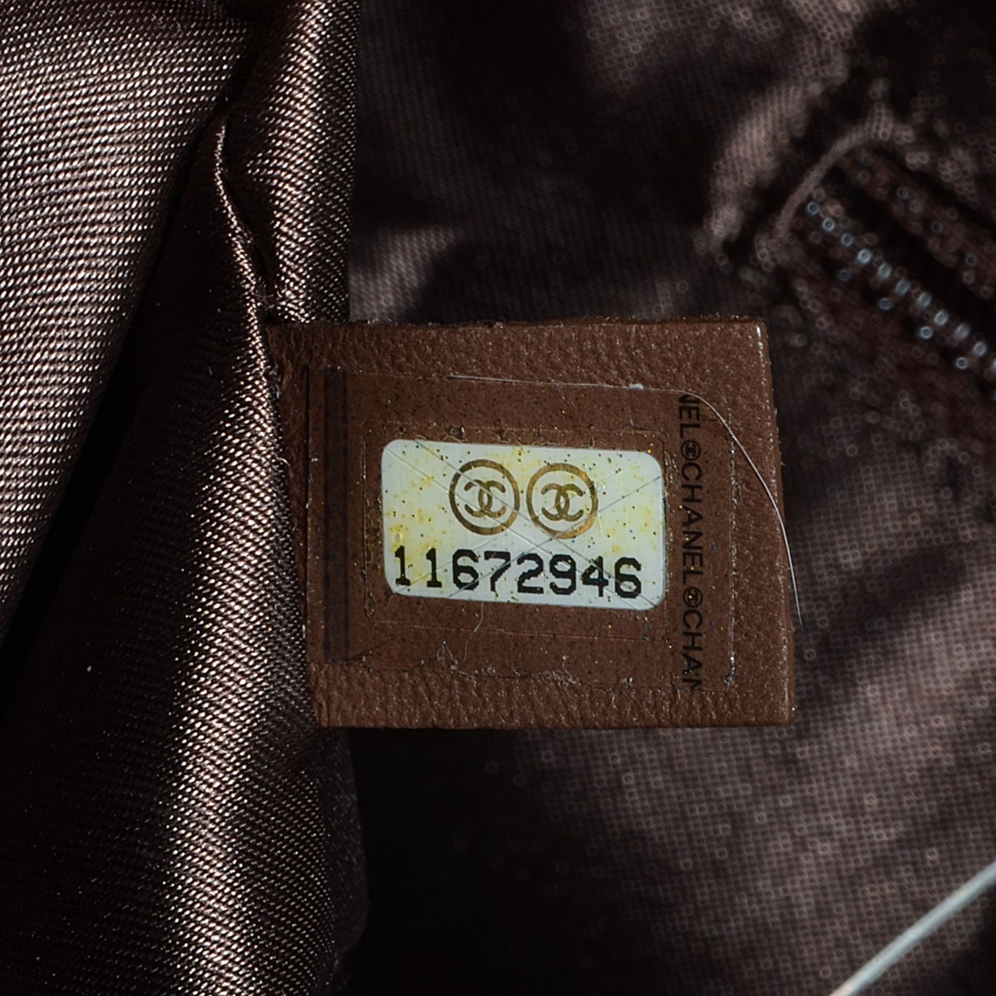 Calfskin Baby Coco Cabas Bronze