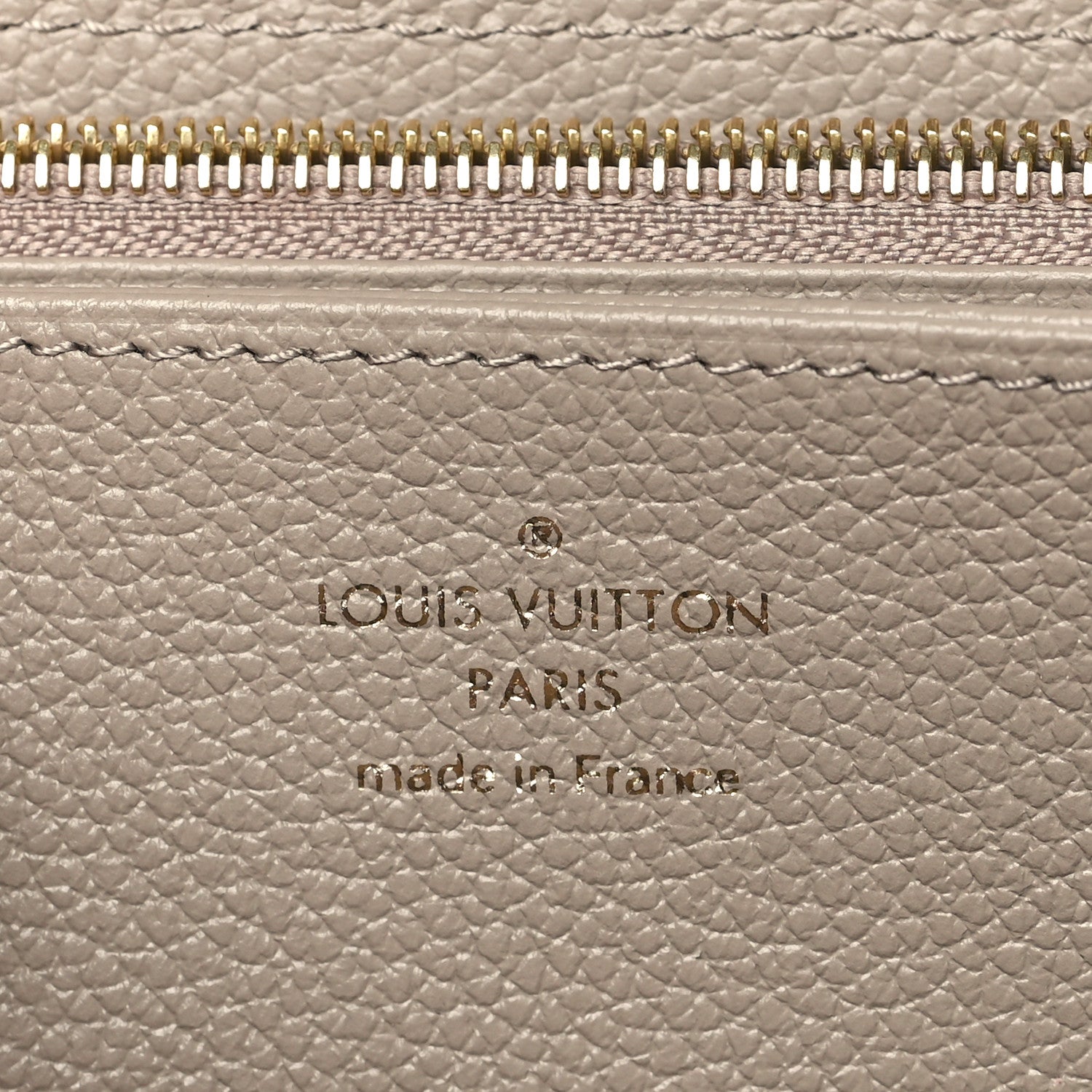 Louis Vuitton Empreinte Monogram Giant Zippy Wallet Tourterelle Creme 6 of 6