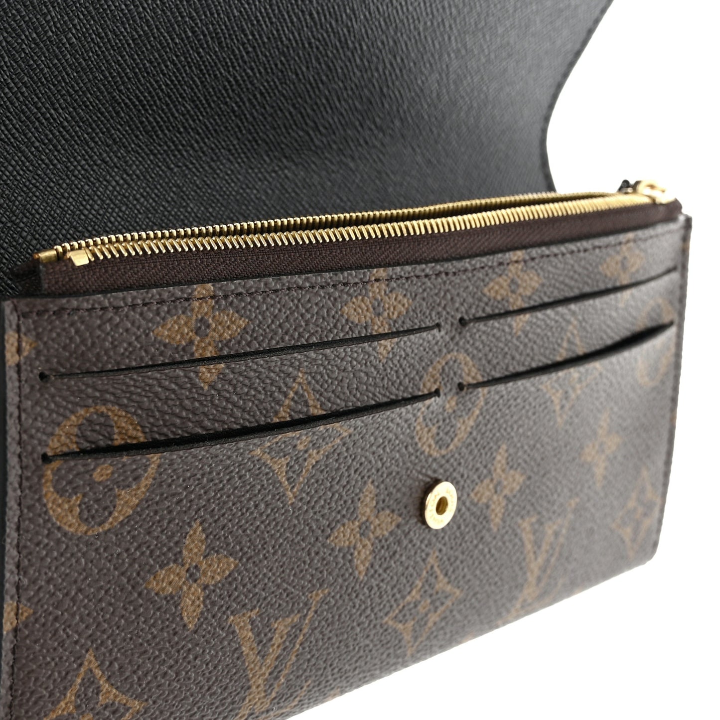 Reverse Monogram Emilie Wallet