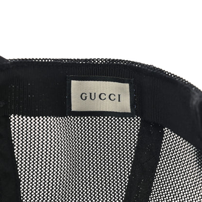 Gucci Nylon Monogram Baseball Hat L Black 8 of 11