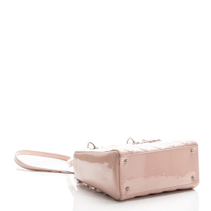 Christian Dior Patent Cannage Medium Lady Dior Light Pink 4 of 7