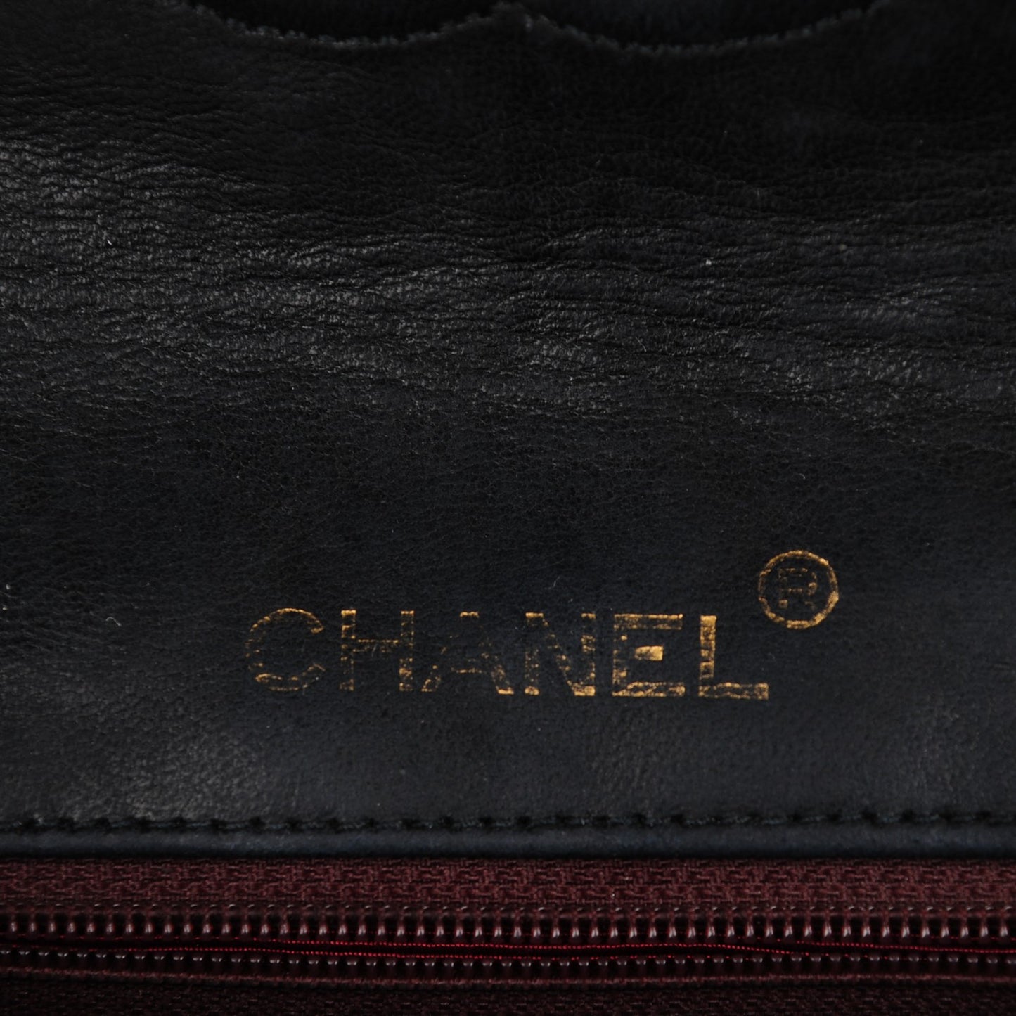Lambskin Quilted Mini Square Flap Black