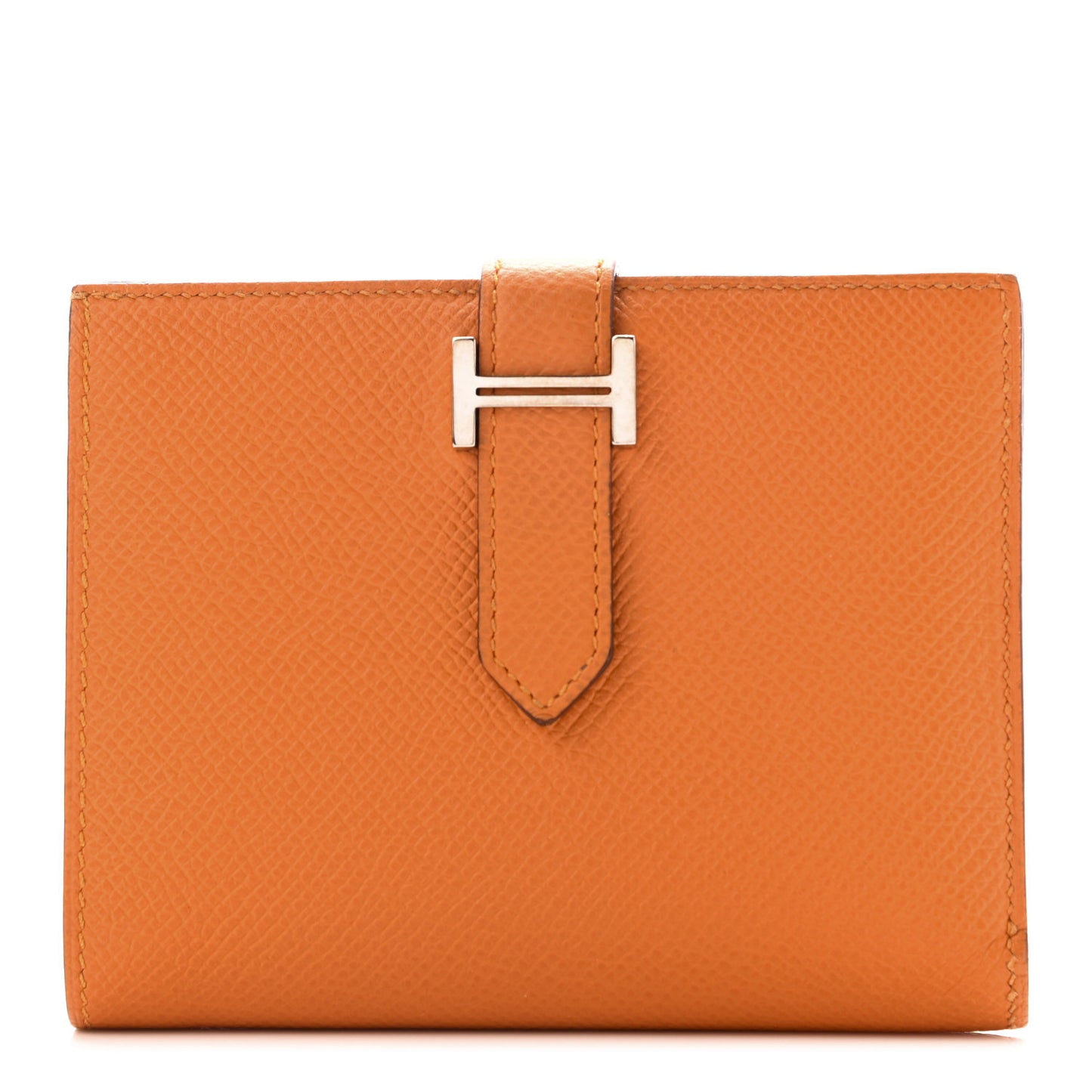 Epsom Verso Bearn Compact Wallet Orange Rose Azalea