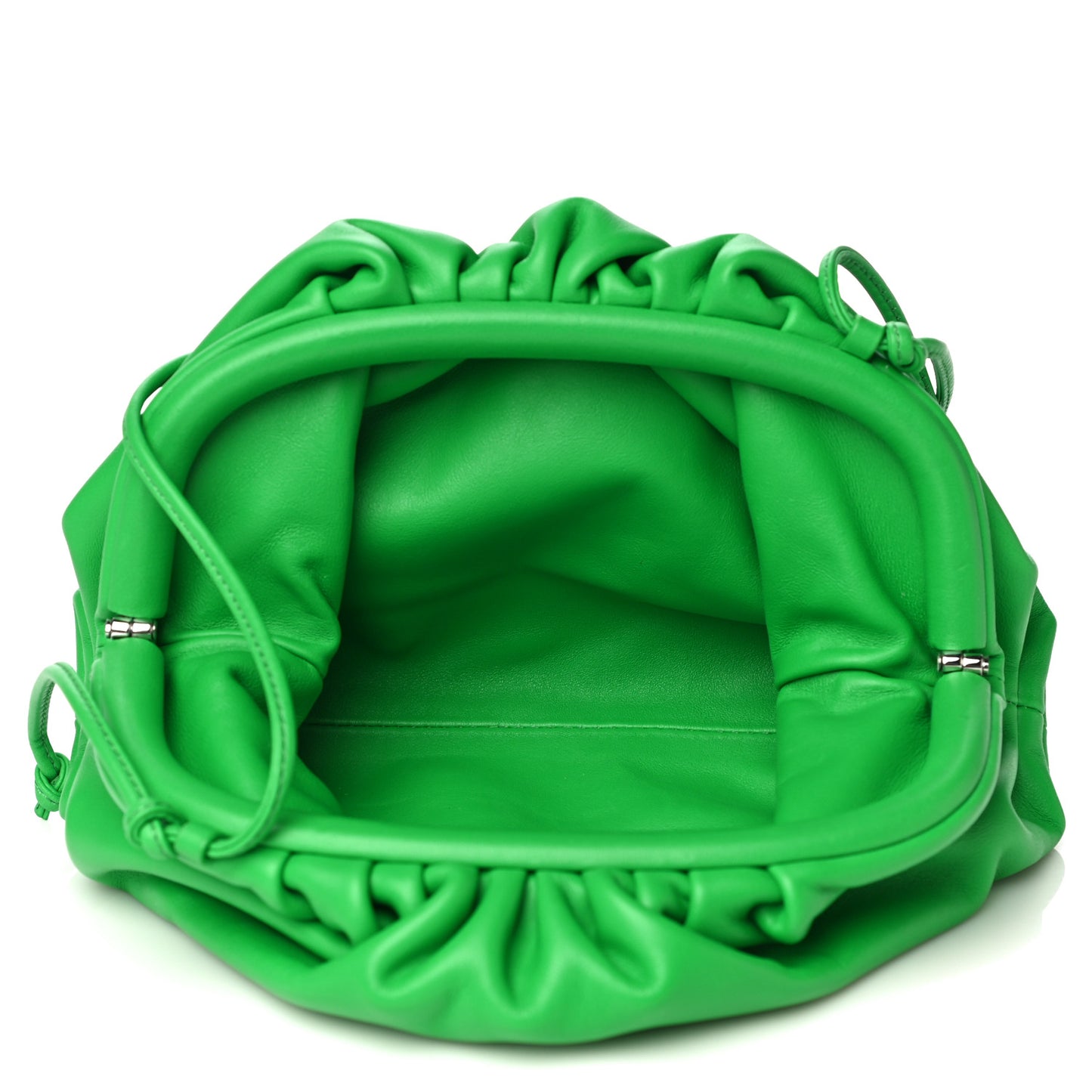 Butter Calfskin The Mini Pouch Parakeet