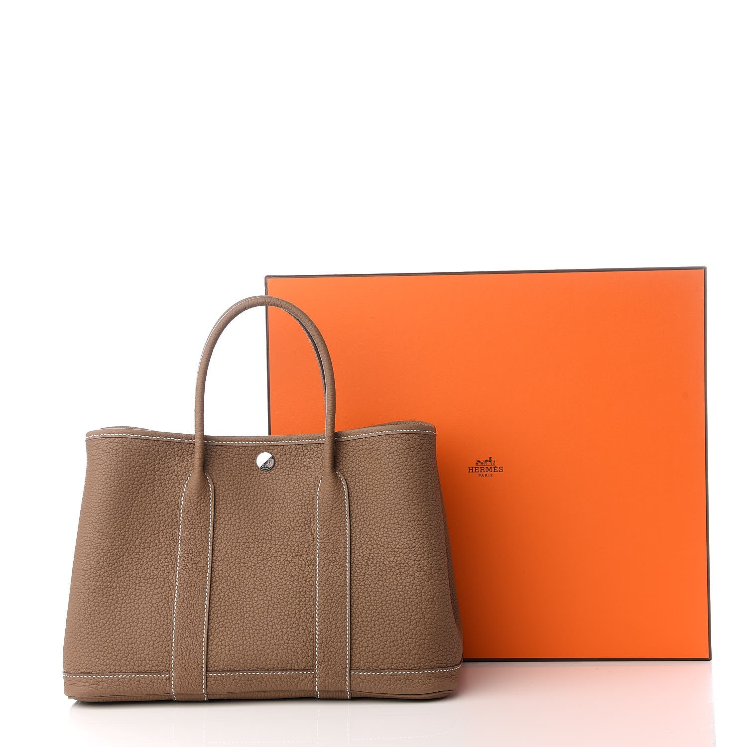 Hermes Negonda Garden Party 30 TPM Etoupe 9 of 9