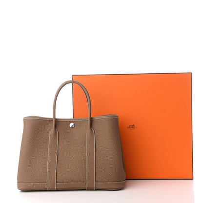 Hermes Negonda Garden Party 30 TPM Etoupe 9 of 9