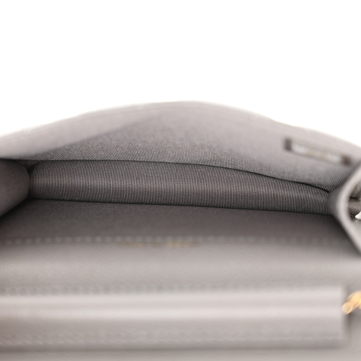 Chanel Caviar Quilted Miss Coco Clutch With Chain Grey 5 of 12