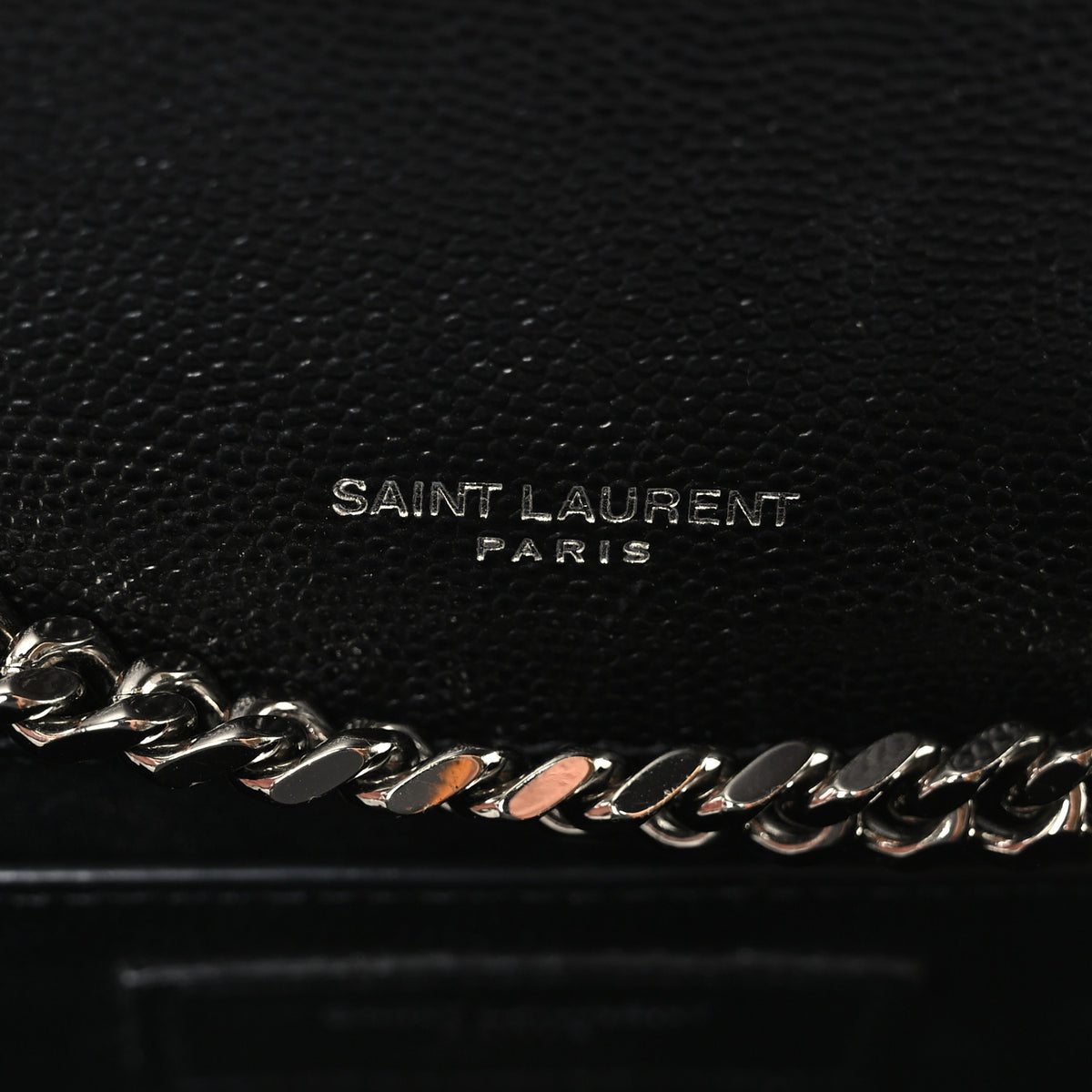 Grain De Poudre Small Monogram Kate Satchel Black