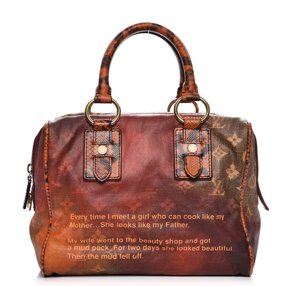 Louis Vuitton Richard Prince Mancrazy Jokes Bag 1 of 8
